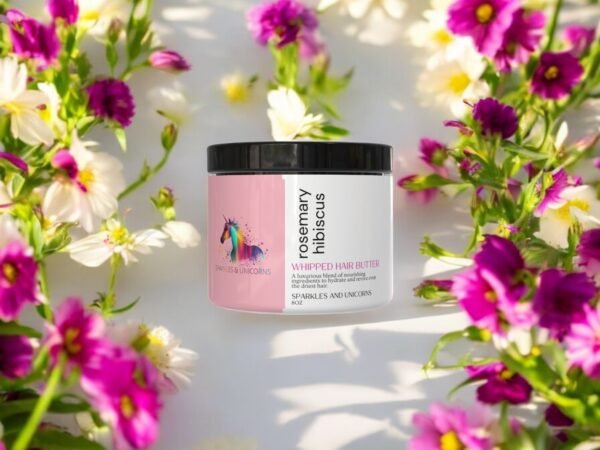 Rosemary and Hibiscus Whipped Hair Butter1