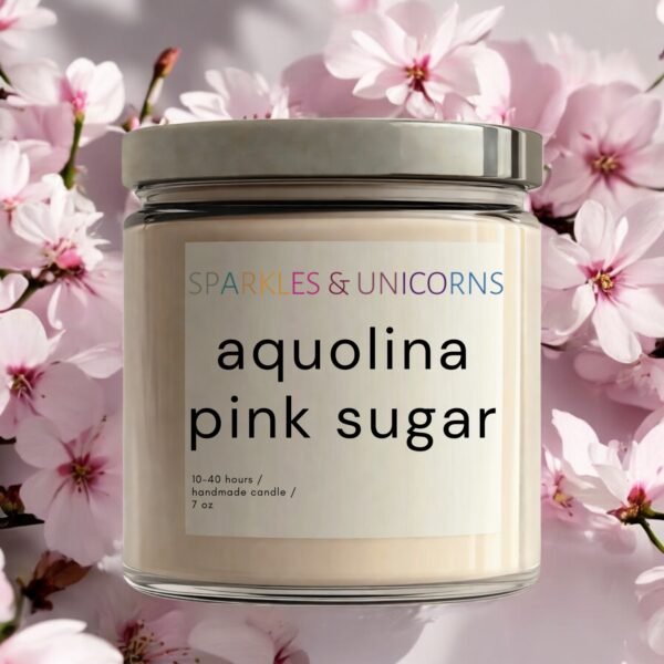 Aquolina Pink Sugar Scented Candle1