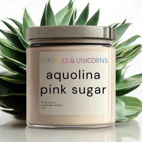 Aquolina Pink Sugar Scented Candle1