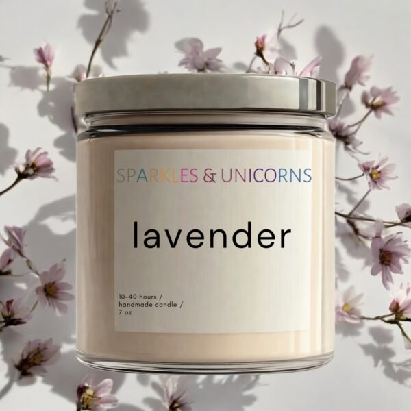 Lavender Scented Candle1